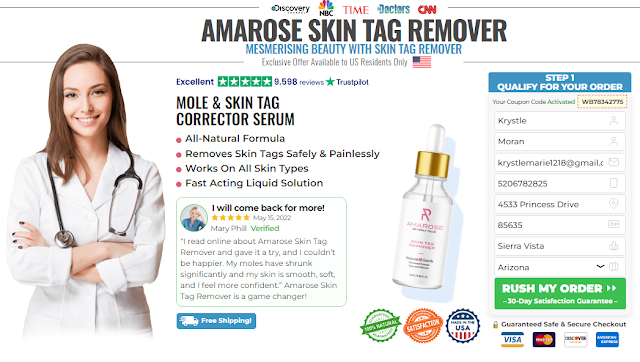 Amarose Skin Tag Remover Reviews - Best Mole Corrector Serum!