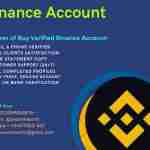 Buy Verified Binance Account Profile Picture