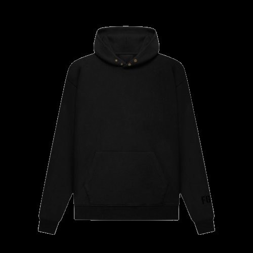 Essentials Hoodie Black Profile Picture