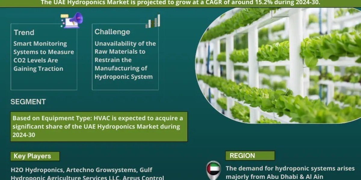 UAE Hydroponics Market Growth, Trends, & Future Outlook 2030