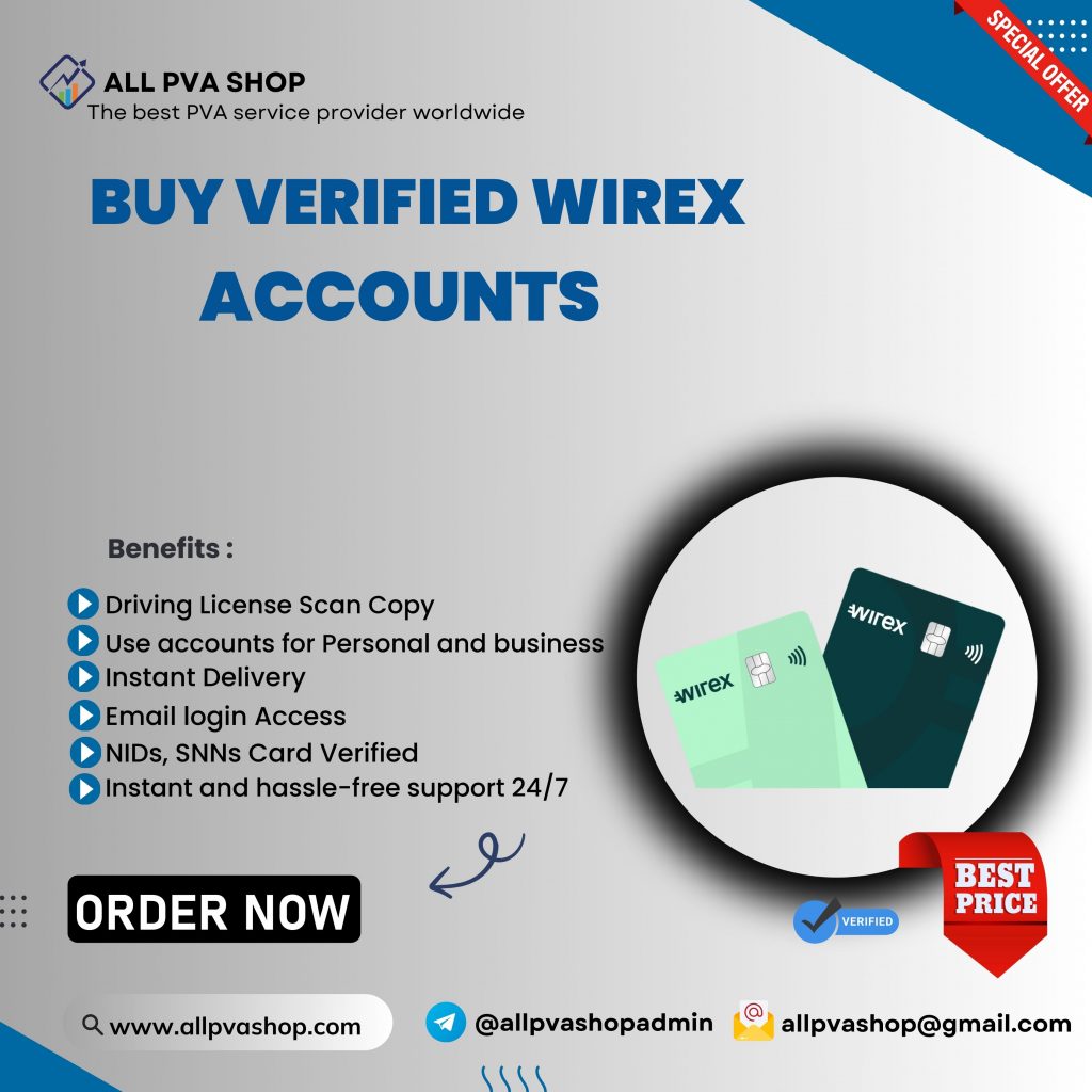 Buy Verified Wirex Accounts - Extend your financial dealings