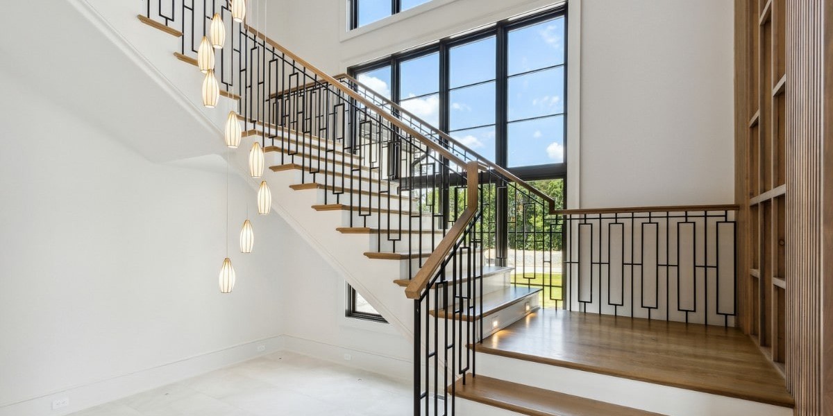 Climb Through Elegance with the Spiral Staircase Design