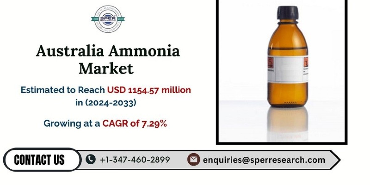 Australia Ammonia Market Trends, Revenue, Demand, Key plyer, Growth Strategy, Challenges, Opportunities and Forecast 2033: SPER Market Research